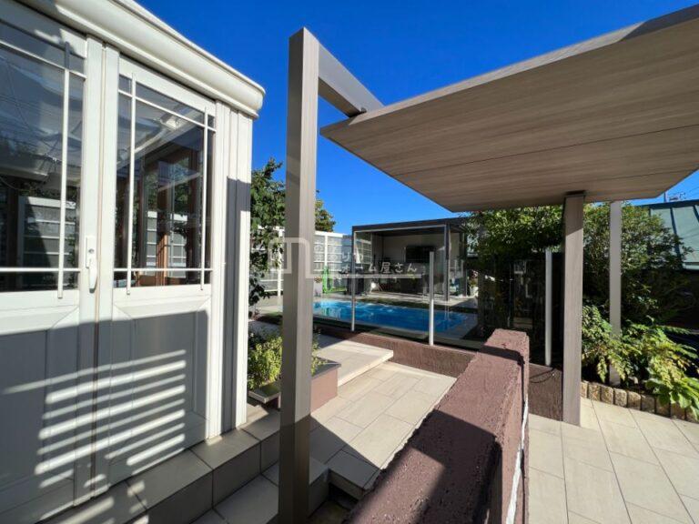 玄関アプローチ